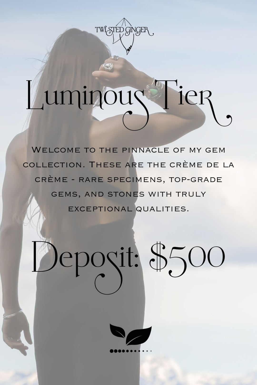 Luminous Tier Custom Jewelry Deposit
