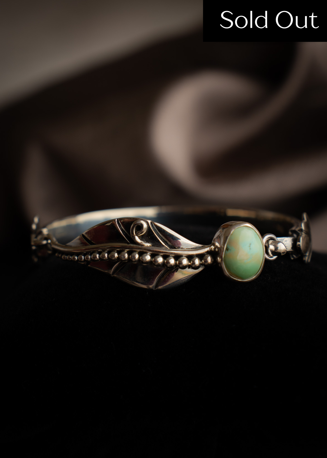 Fairy Leaf Latch Cuff - Small