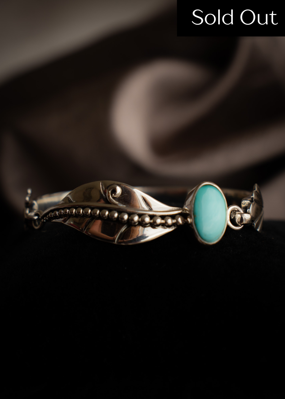Fairy Leaf Latch Cuff - Small