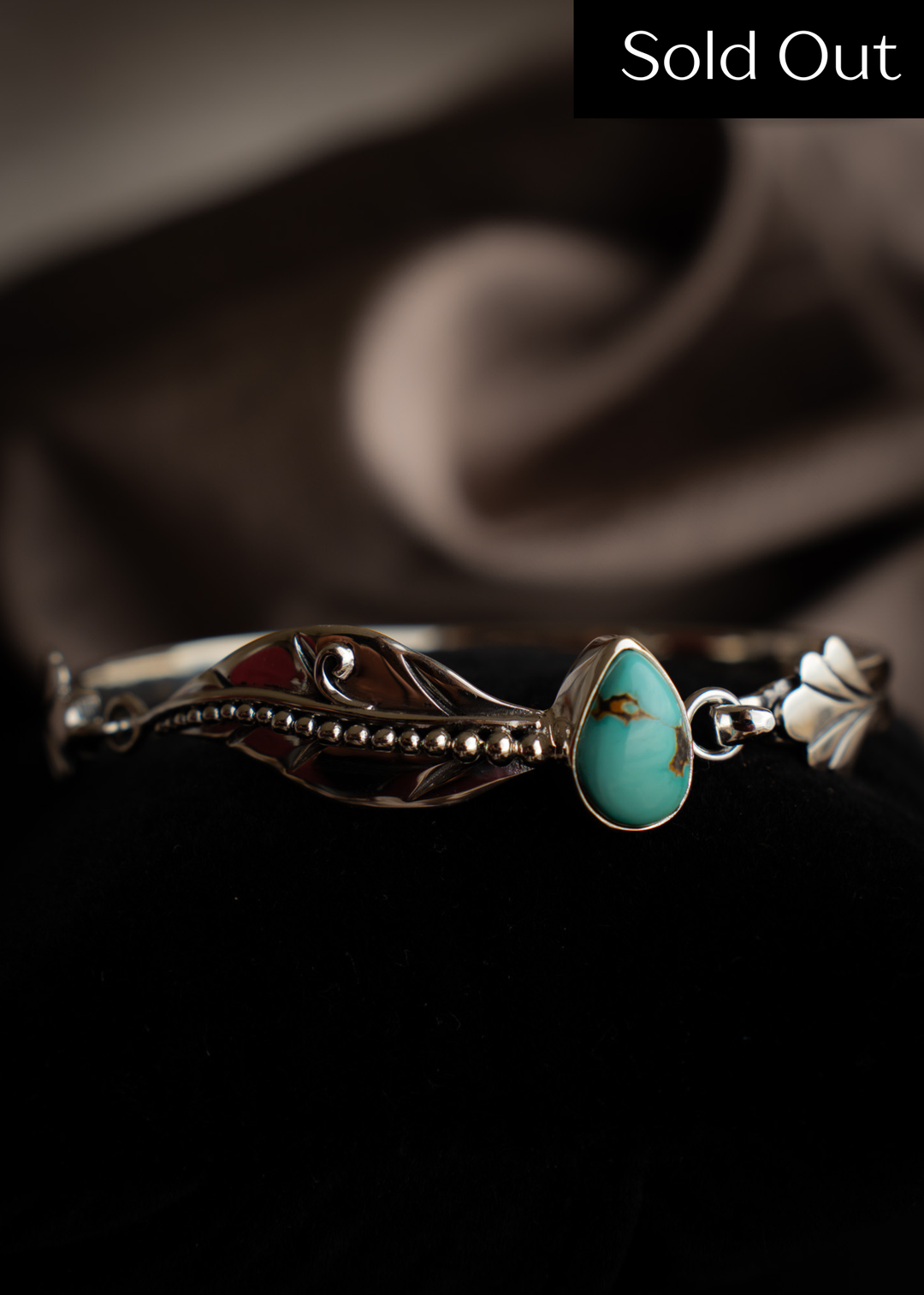 Fairy Leaf Latch Cuff - Large