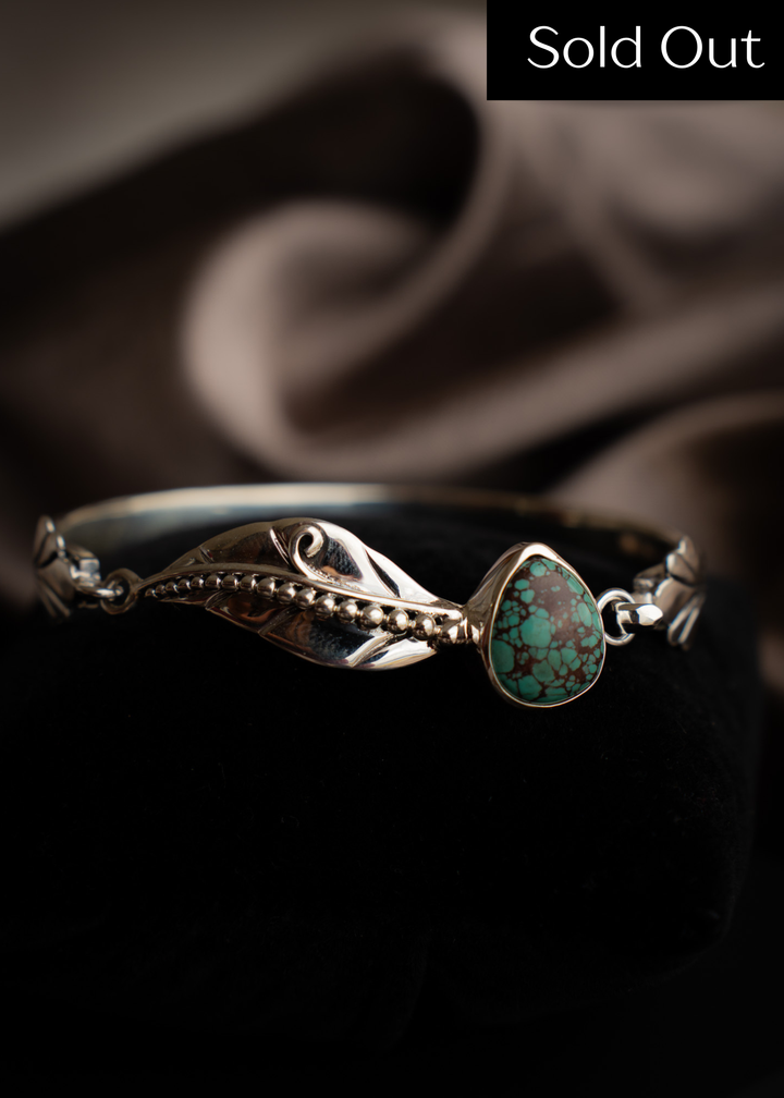 Fairy Leaf Latch Cuff - Large