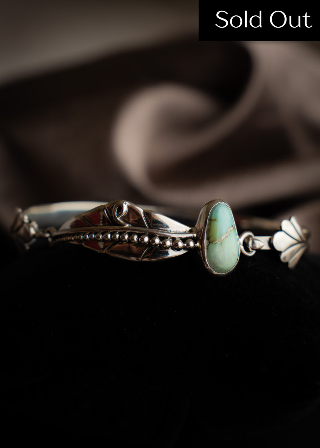 Fairy Leaf Latch Cuff - Large