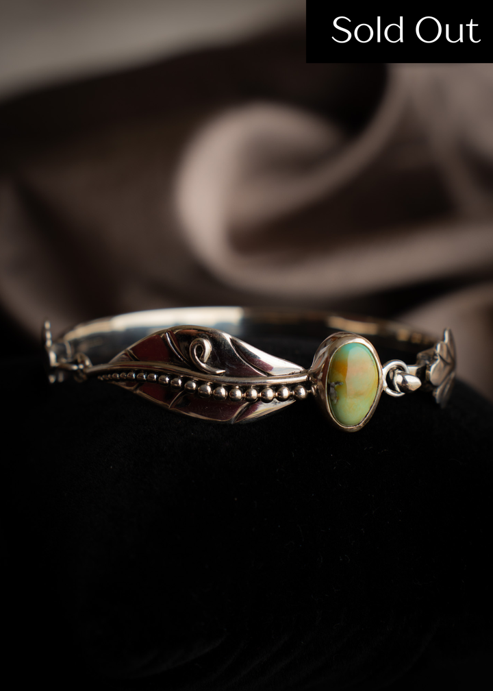 Fairy Leaf Latch Cuff - Medium