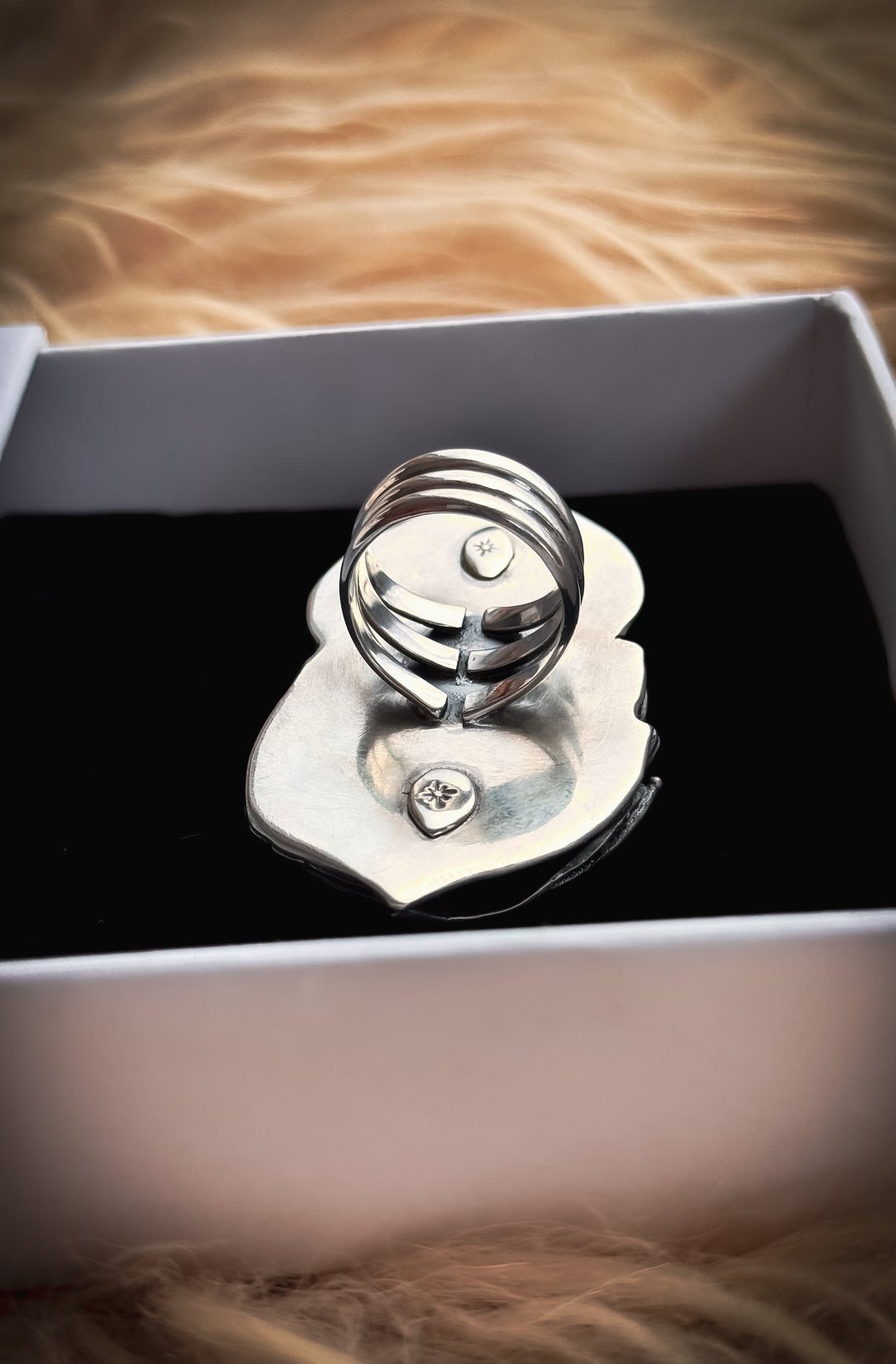 Boulder Opal Heirloom Botanical Ring