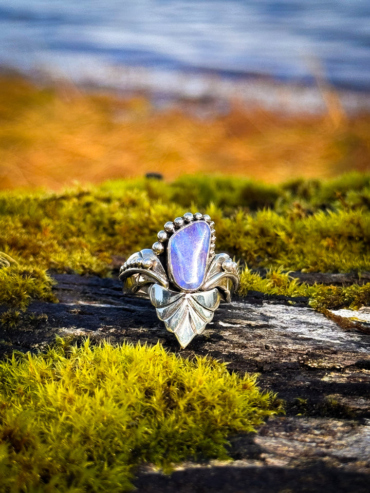 Australian Boulder Opal Ring ~ Empyrean