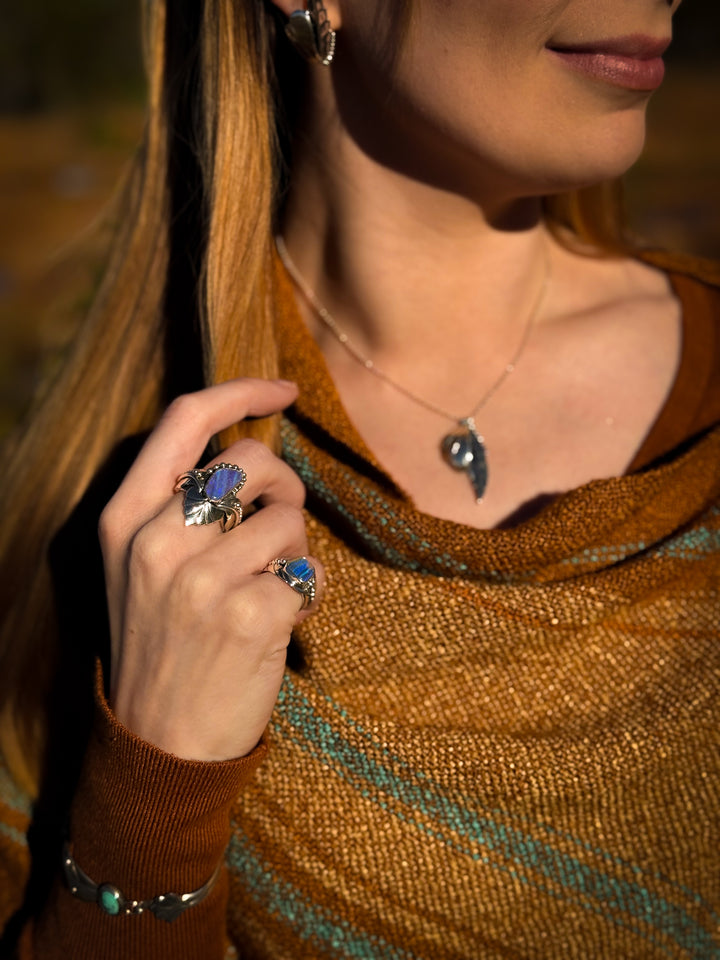 Australian Boulder Opal Ring ~ Empyrean