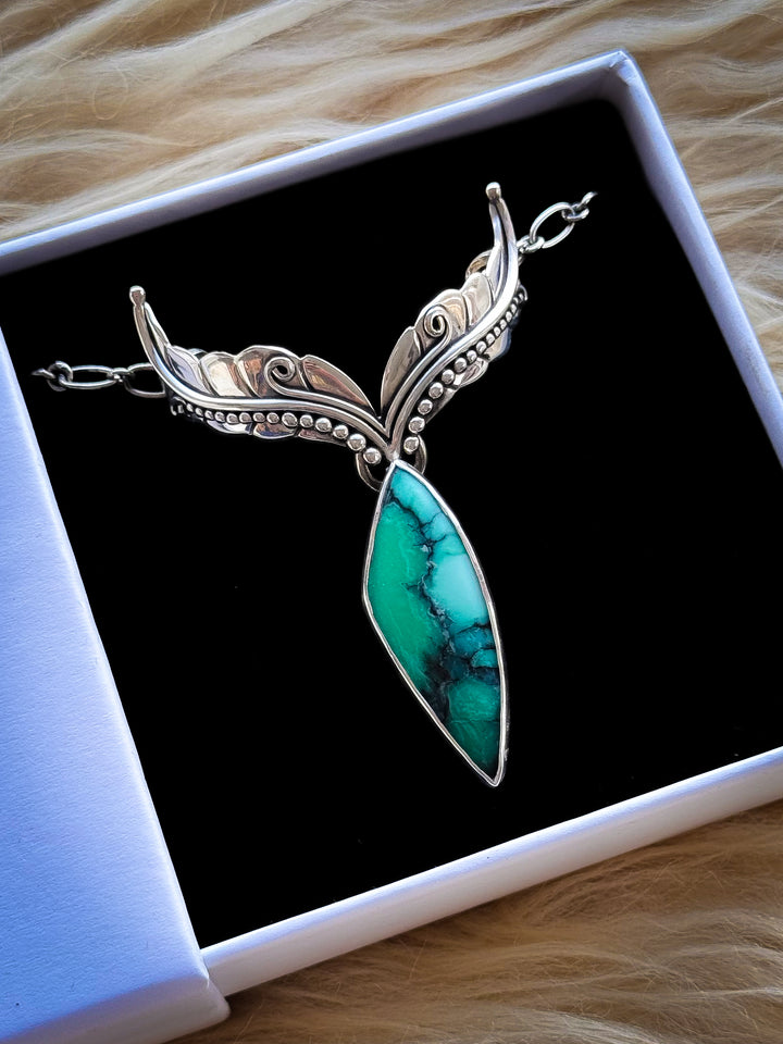 Black Bridge Variscite Necklace