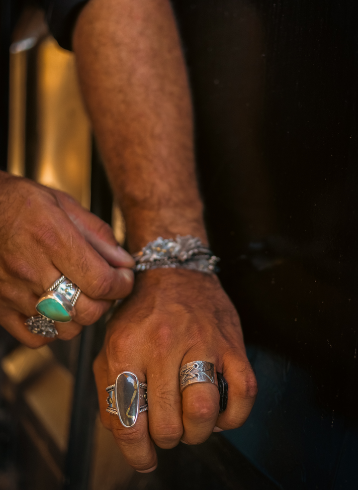 Frontier Shank - BlackjackTurquoise Ring