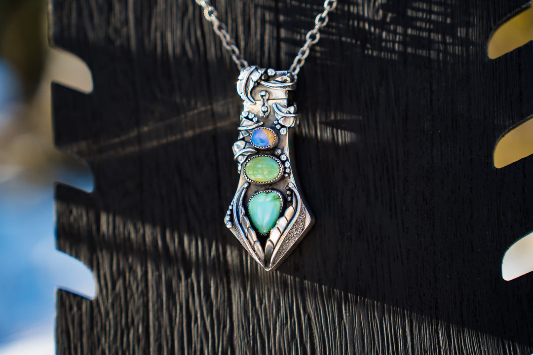 Custom Memorial Reliquary Pendant