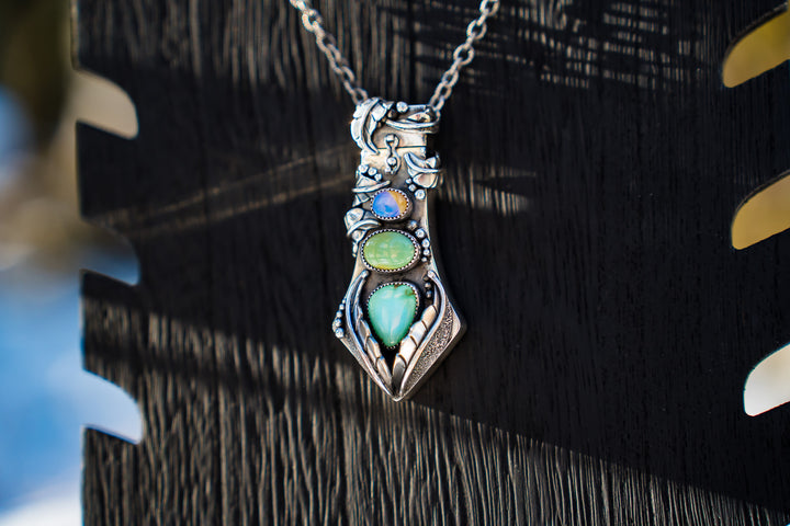 Custom Memorial Reliquary Pendant