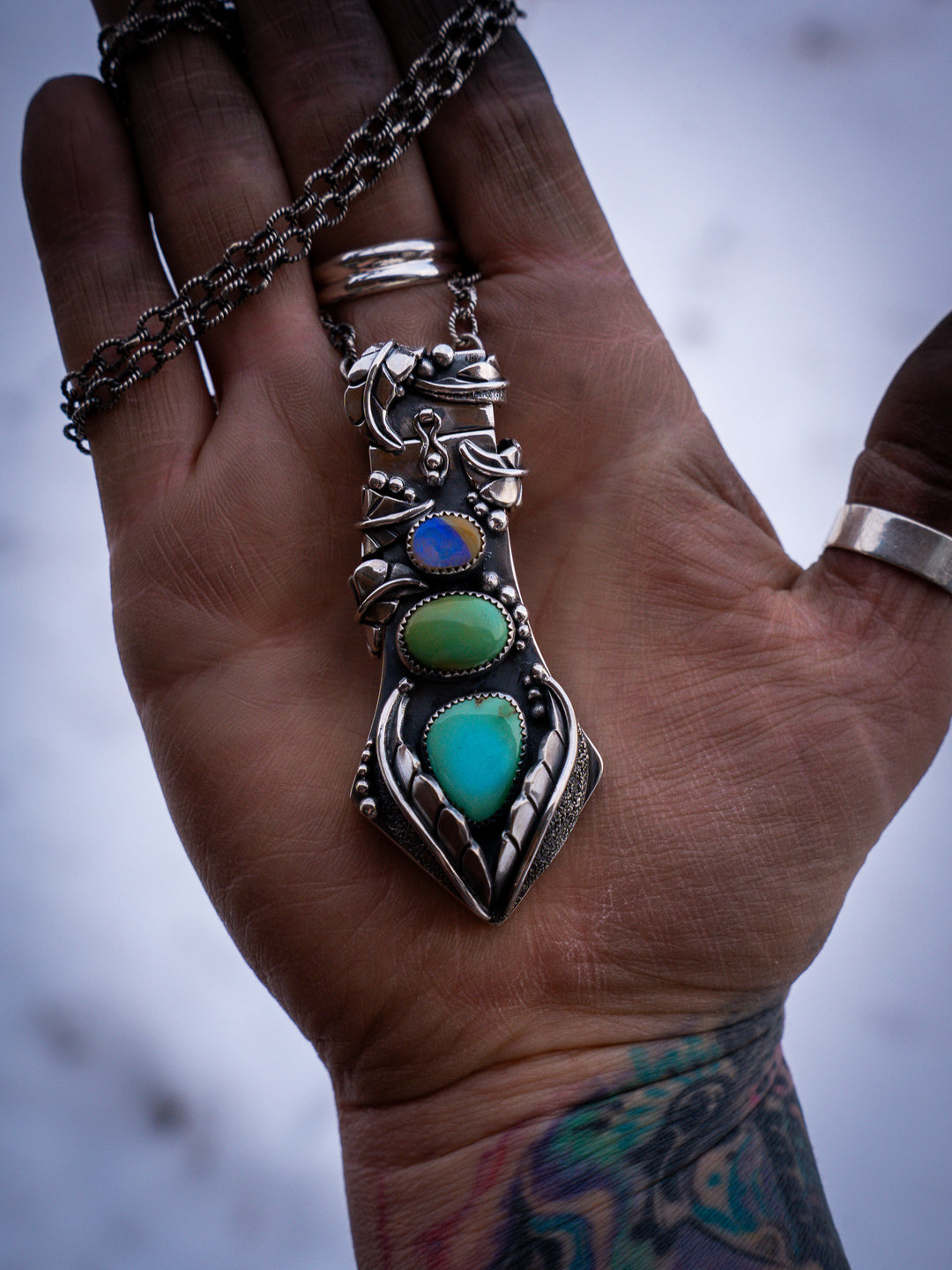 Custom Memorial Reliquary Pendant