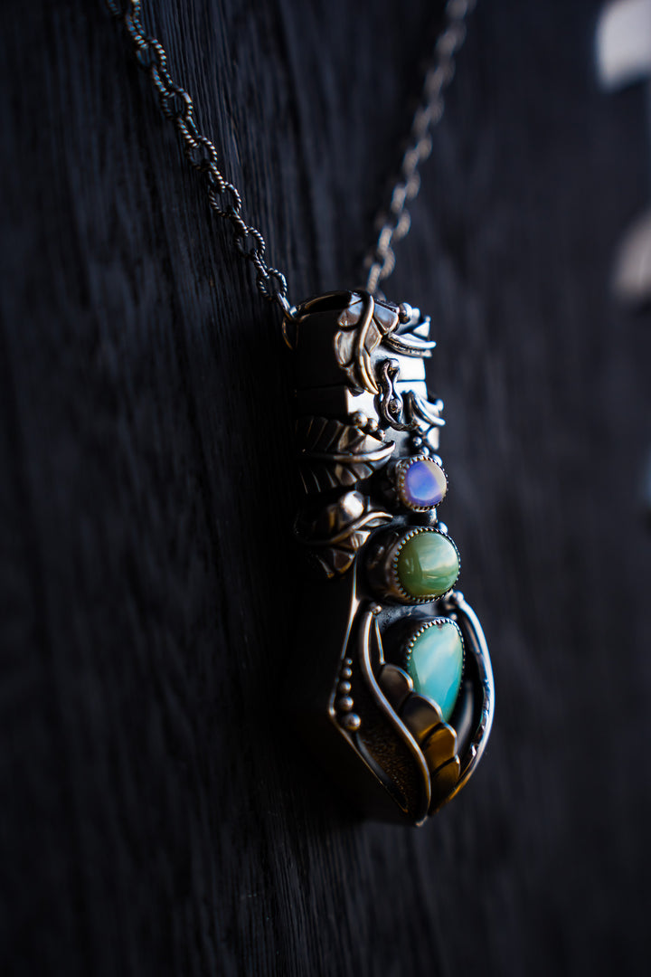 Custom Memorial Reliquary Pendant