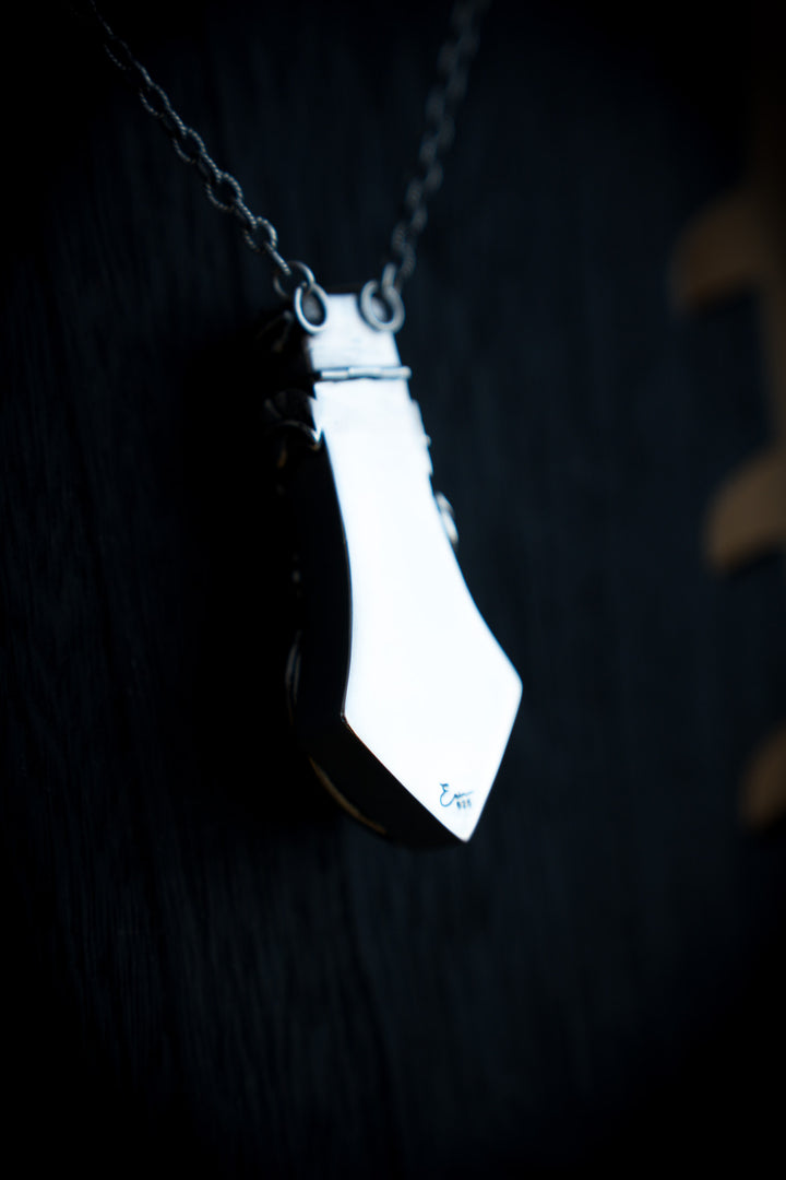 Custom Memorial Reliquary Pendant