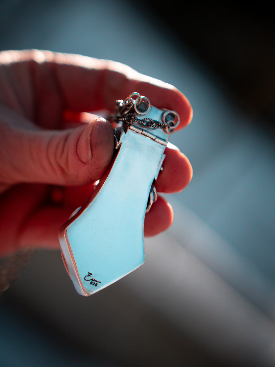 Custom Memorial Reliquary Pendant