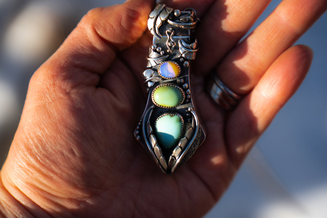 Custom Memorial Reliquary Pendant