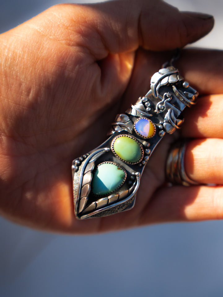 Custom Memorial Reliquary Pendant