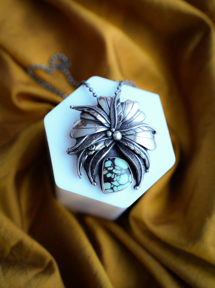 Desert Bloom Variscite Pendant - The Becoming