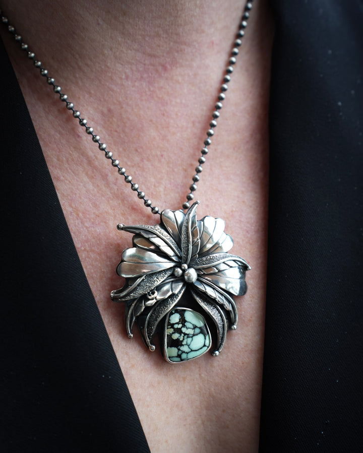 Desert Bloom Variscite Pendant - The Becoming