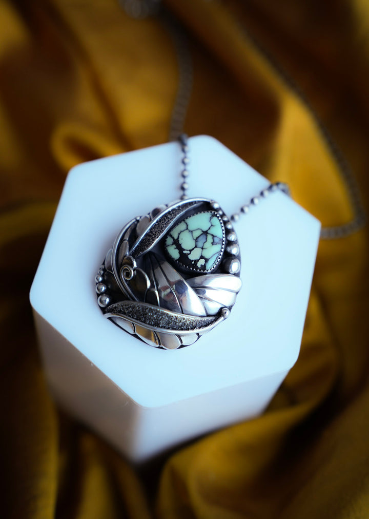 Desert Bloom Variscite Pendant - The Threshold