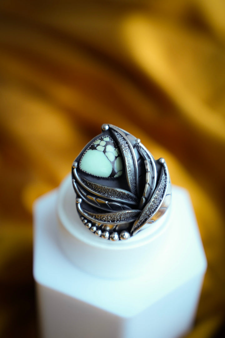 Desert Bloom Variscite Ring - The Vessel