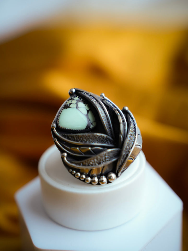 Desert Bloom Variscite Ring - The Vessel