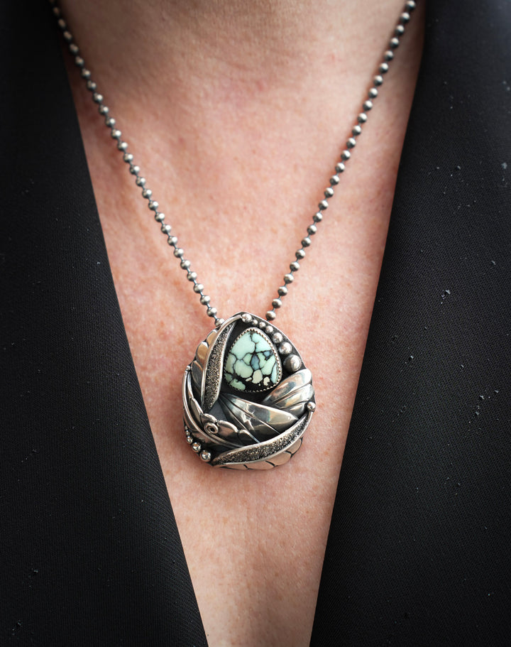 Desert Bloom Variscite Pendant - The Threshold