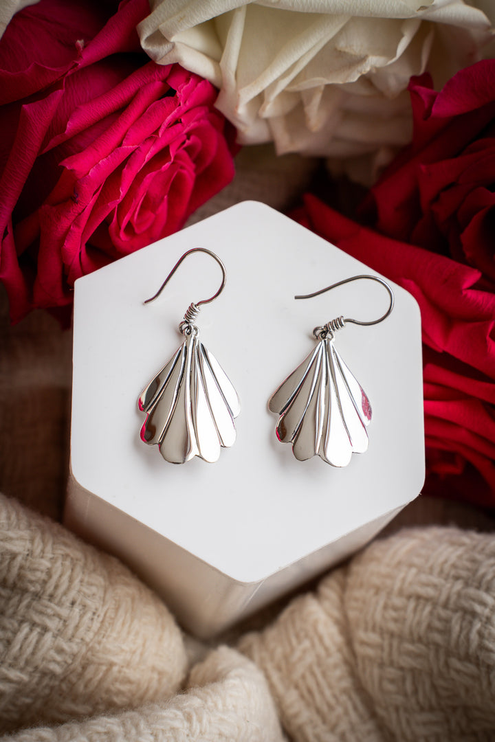 Sterling Silver Earrings - The Parlor Fan