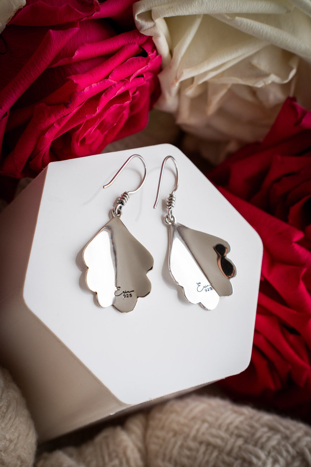Sterling Silver Earrings - The Parlor Fan