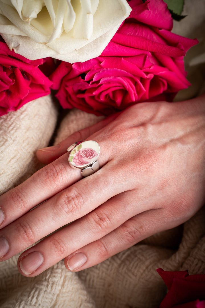 Vintage Ceramic Ring - Quinn