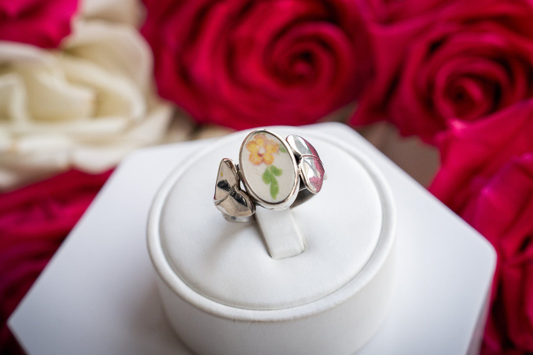 Vintage Ceramic Ring - Willa