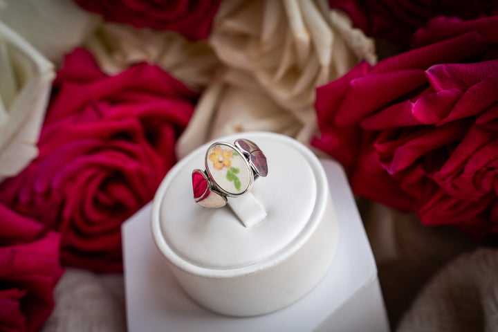 Vintage Ceramic Ring - Willa