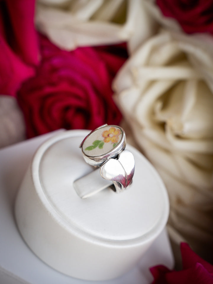 Vintage Ceramic Ring - Willa