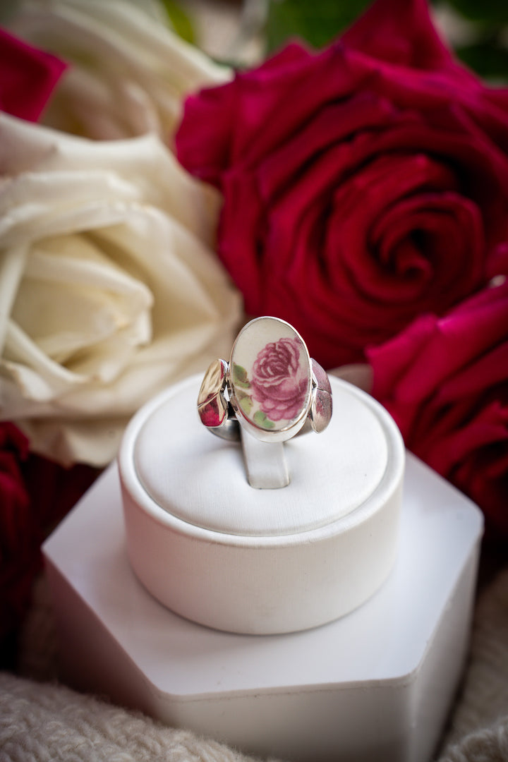 Vintage Ceramic Ring - Quinn