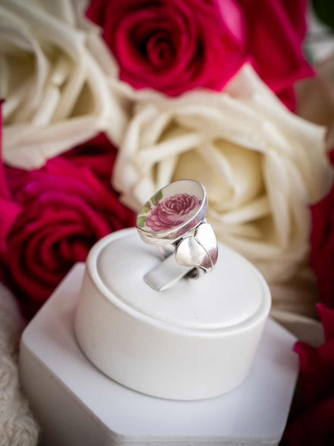 Vintage Ceramic Ring - Quinn