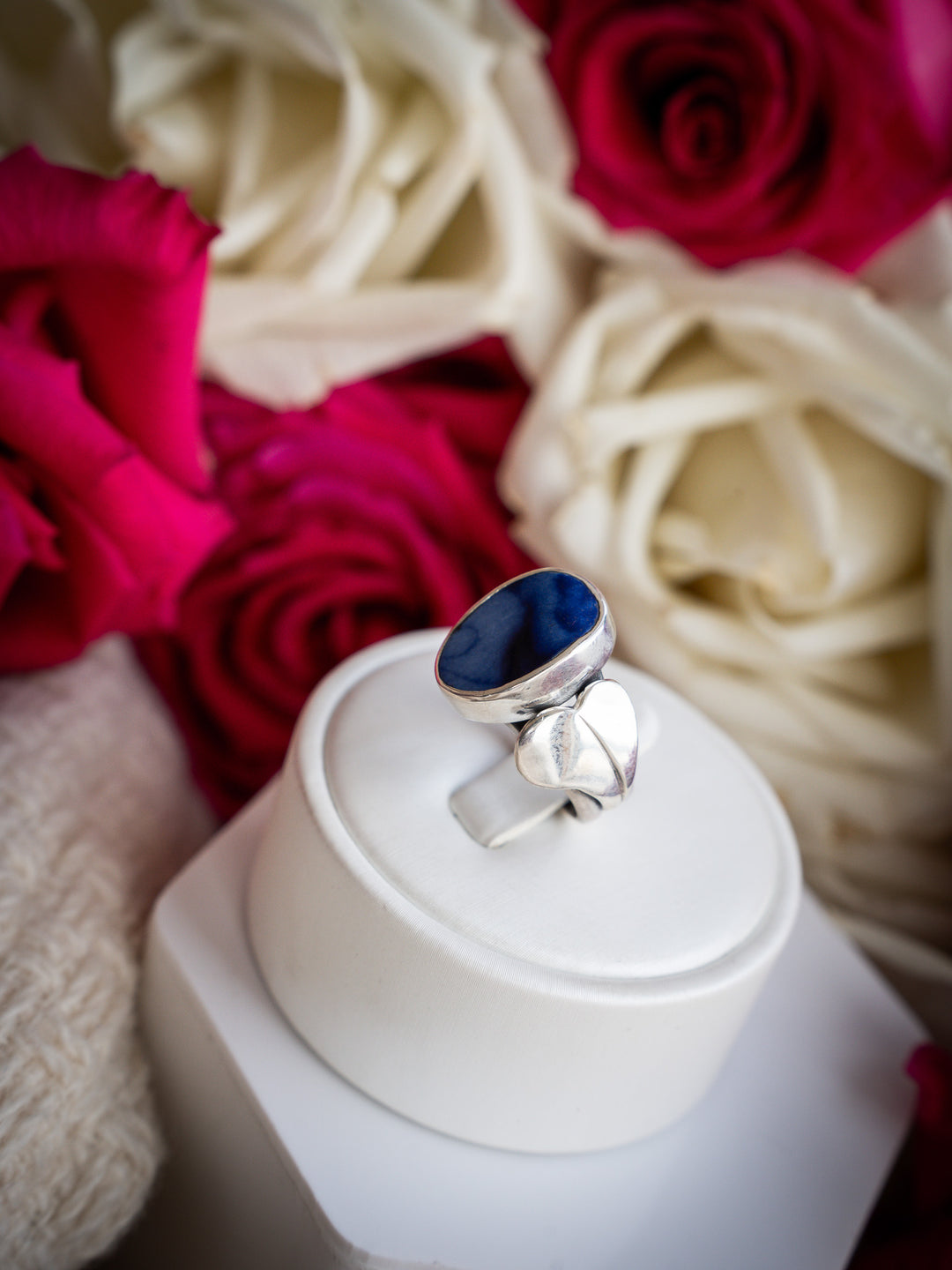 Vintage Ceramic Ring - Ruth
