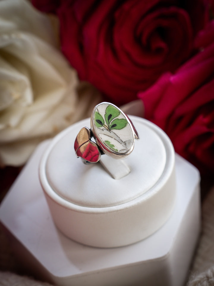 Vintage Ceramic Ring - Nell