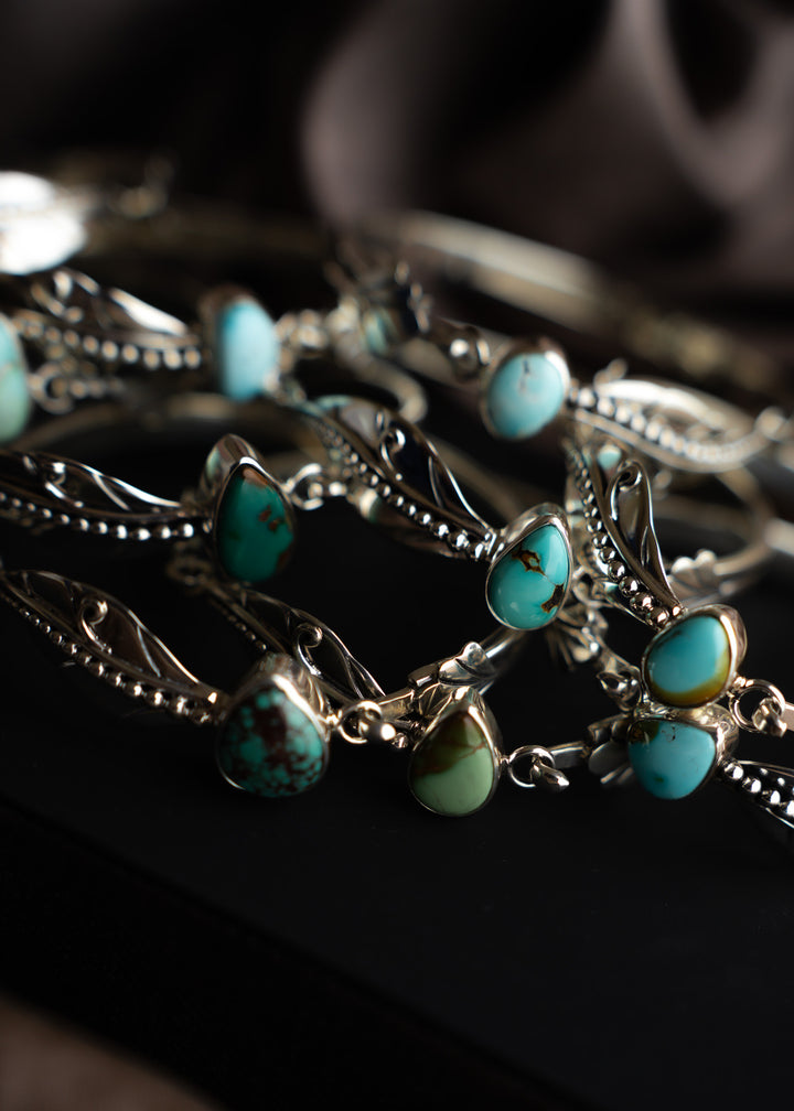Fairy Leaf Latch Cuff - Large