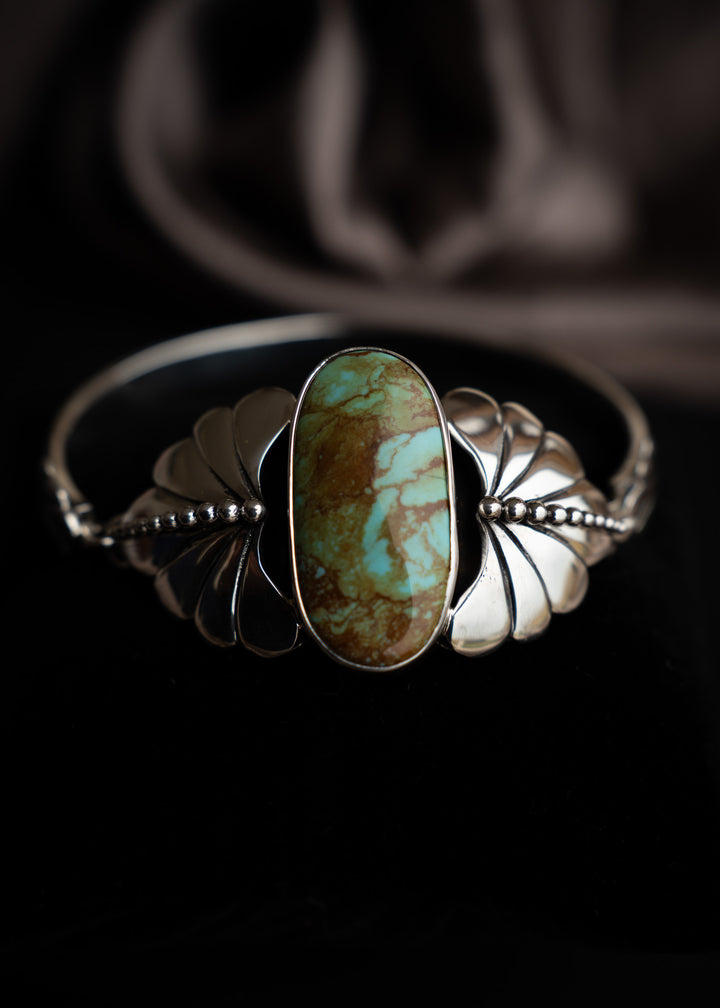 Stillwater Cuff - Large - Natural Turquoise