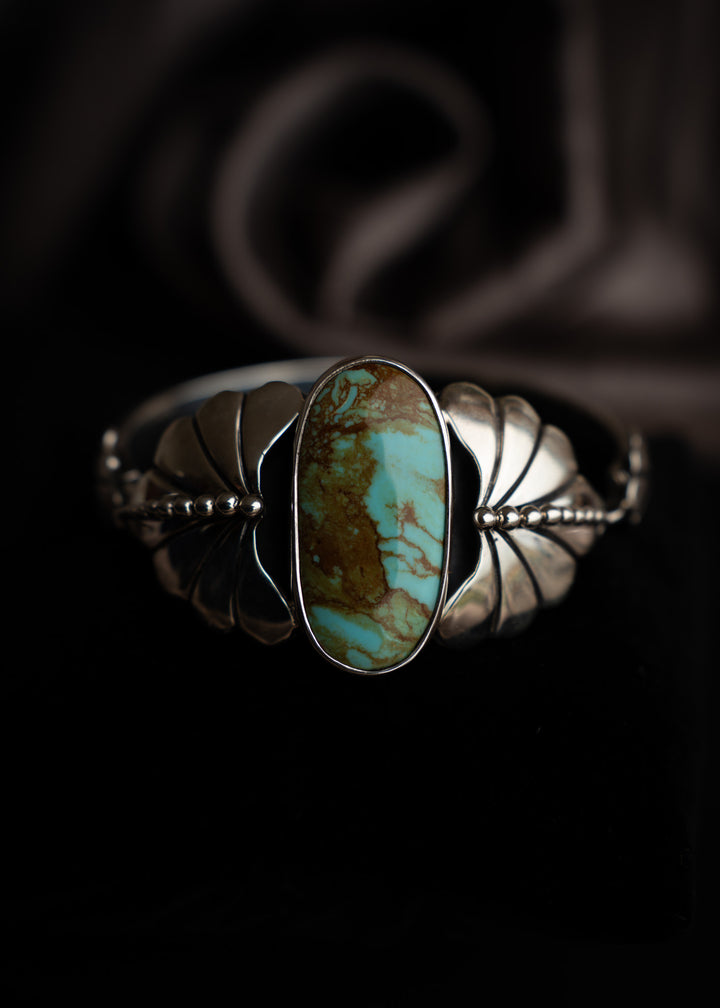 Stillwater Cuff - Medium - Natural Turquoise