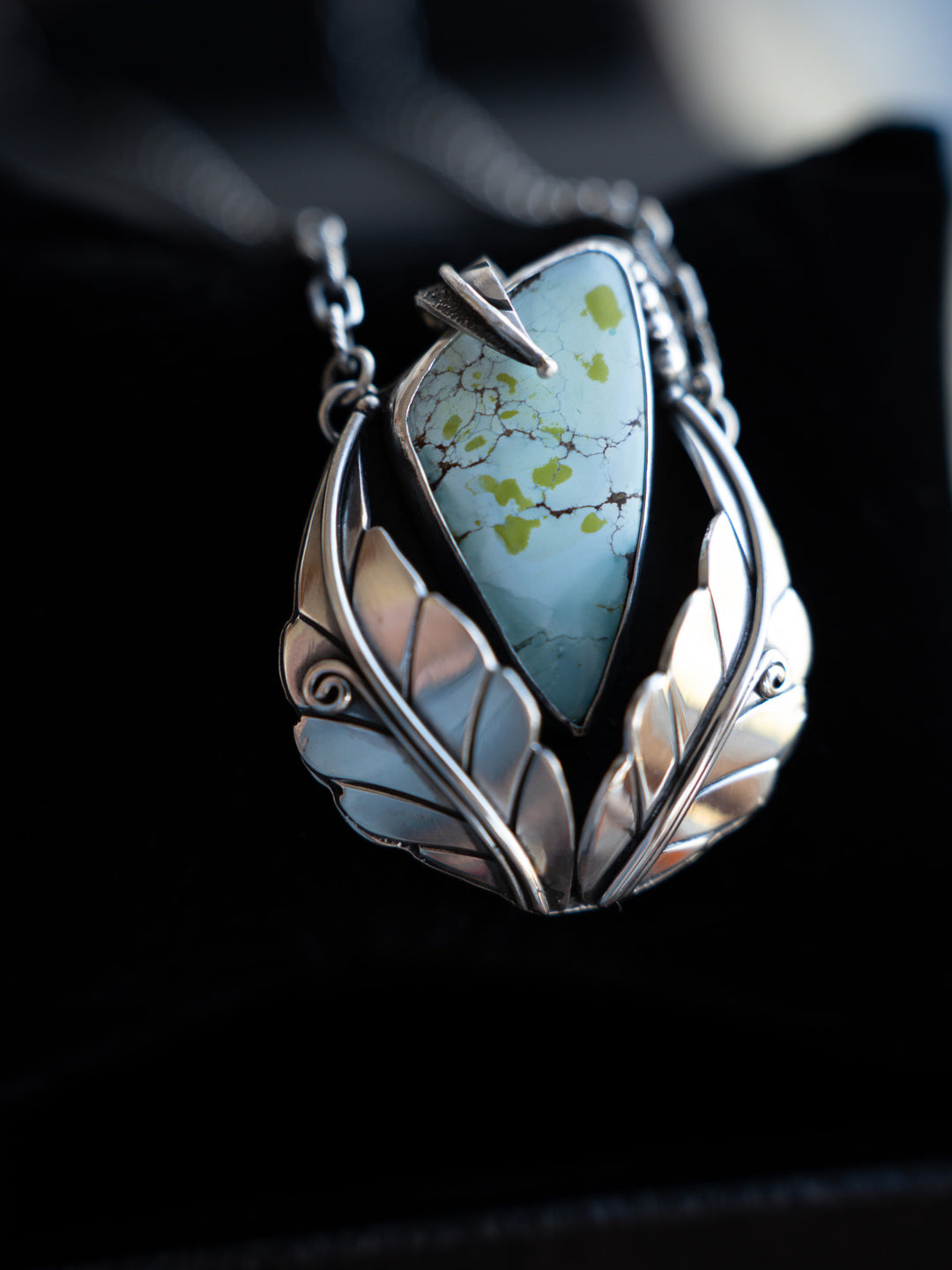 Gobi Desert Turquoise Pendant - Safe Harbor