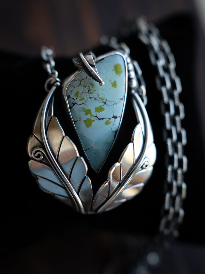 Gobi Desert Turquoise Pendant - Safe Harbor