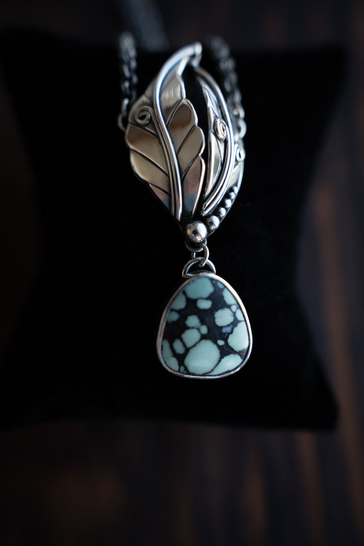 Desert Bloom Variscite Sister Pendant II - Eira