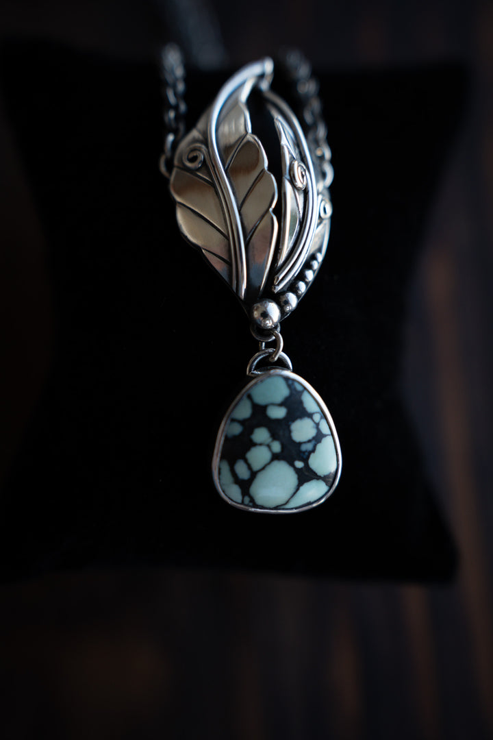 Desert Bloom Variscite Sister Pendant II - Eira