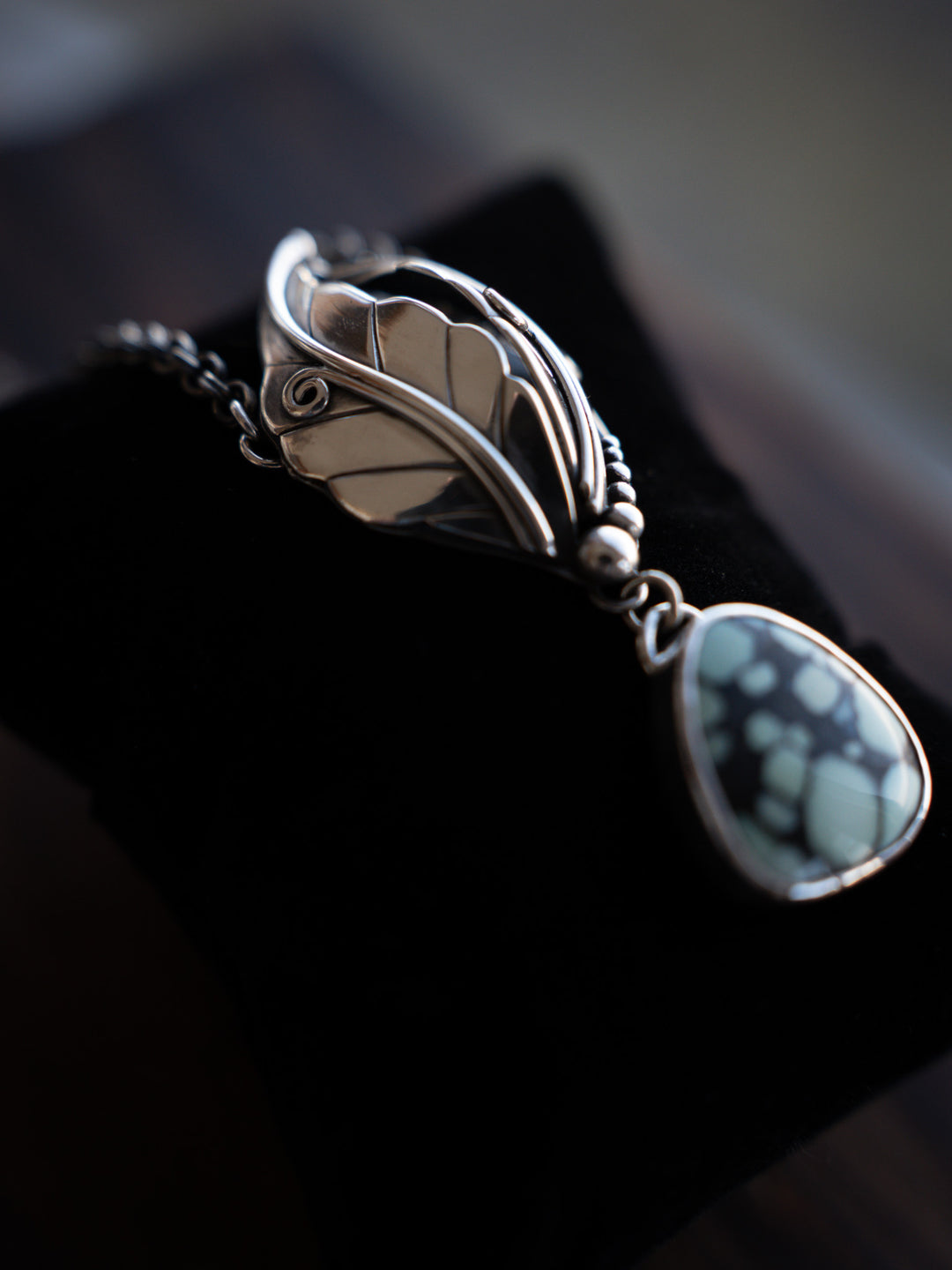 Desert Bloom Variscite Sister Pendant II - Eira