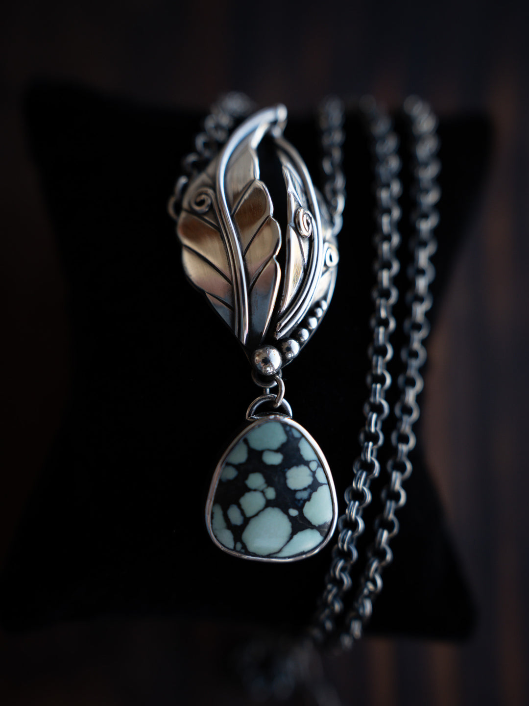 Desert Bloom Variscite Sister Pendant II - Eira
