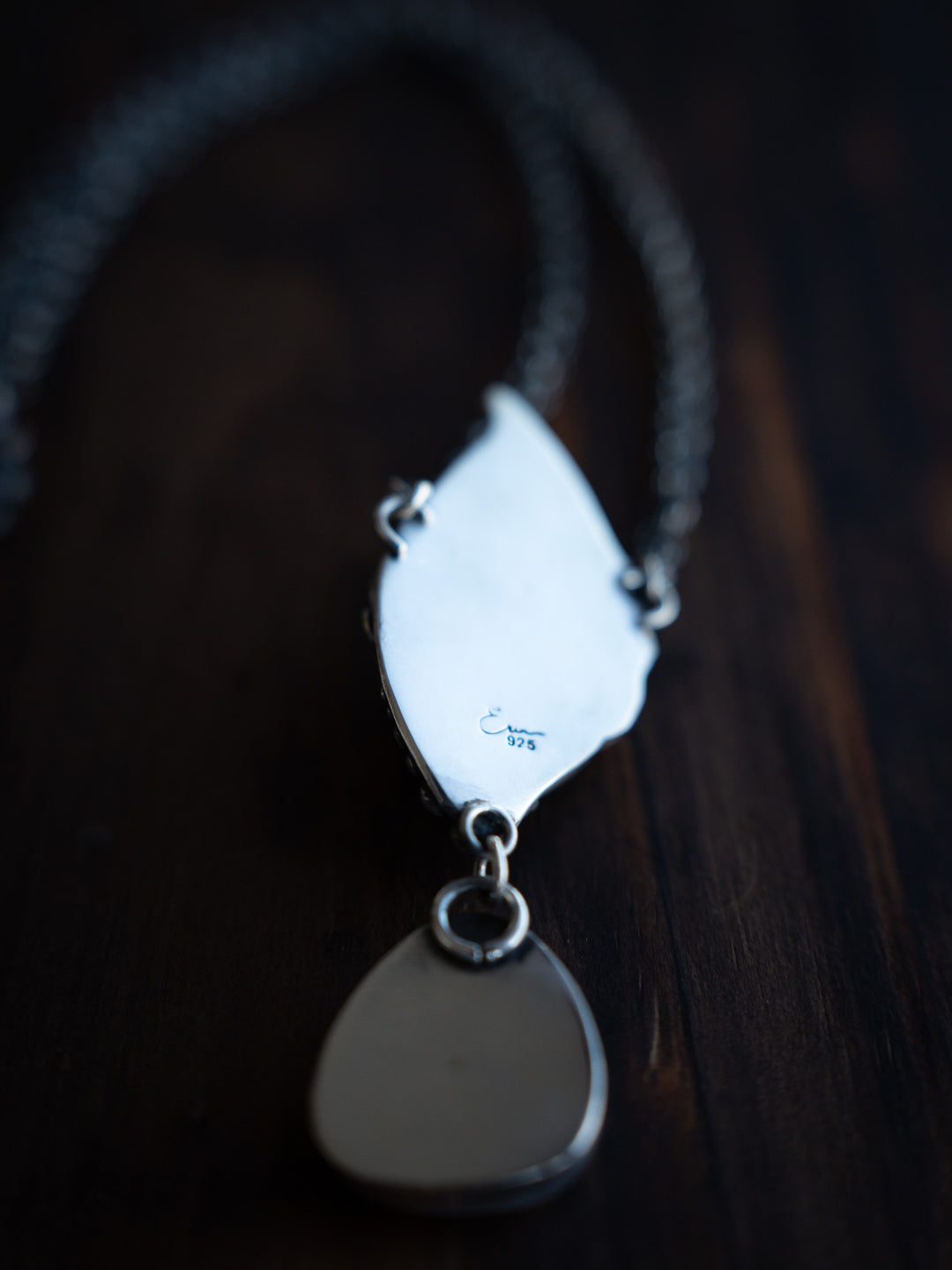 Desert Bloom Variscite Sister Pendant II - Eira