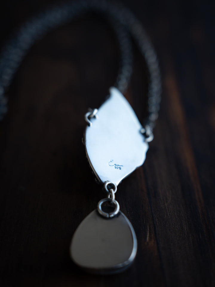 Desert Bloom Variscite Sister Pendant II - Eira