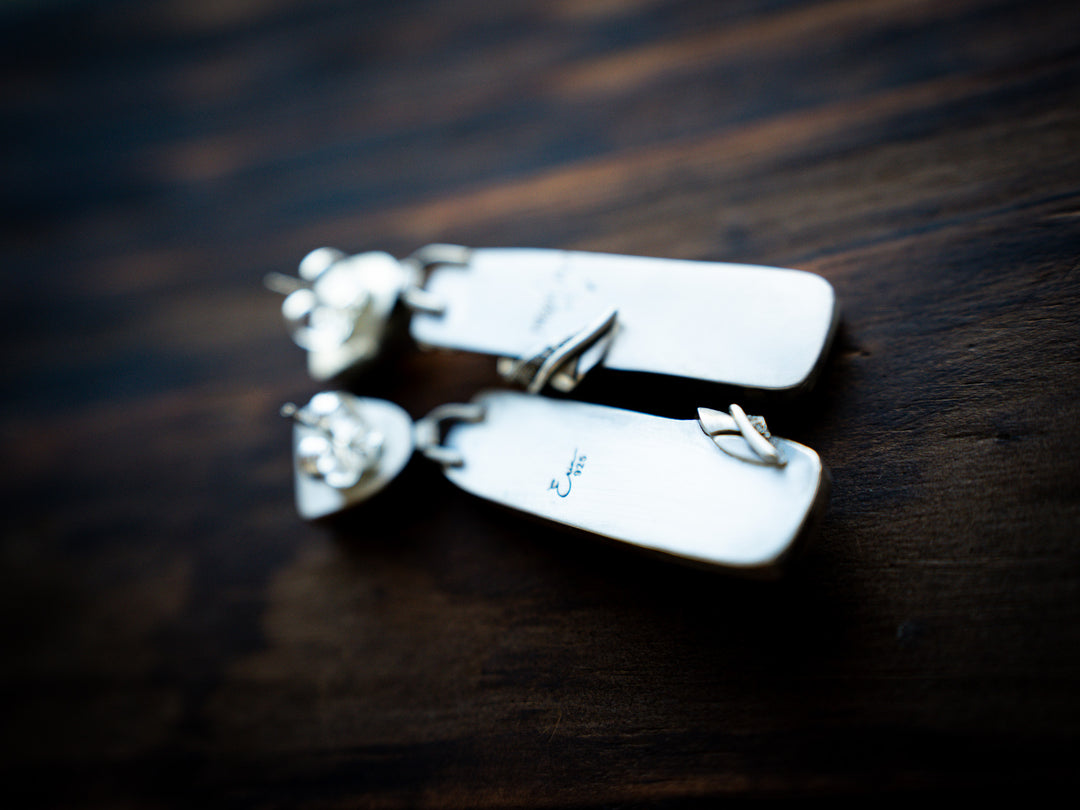 Starry Night Jasper Earrings - Watchkeeper