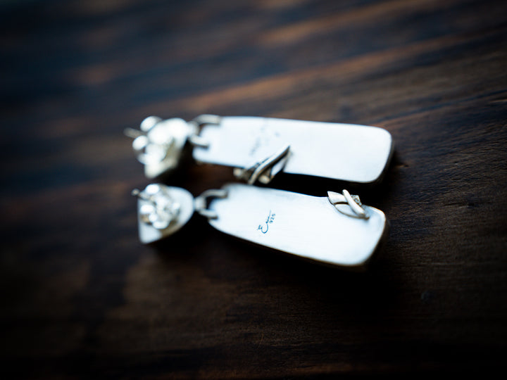 Starry Night Jasper Earrings - Watchkeeper