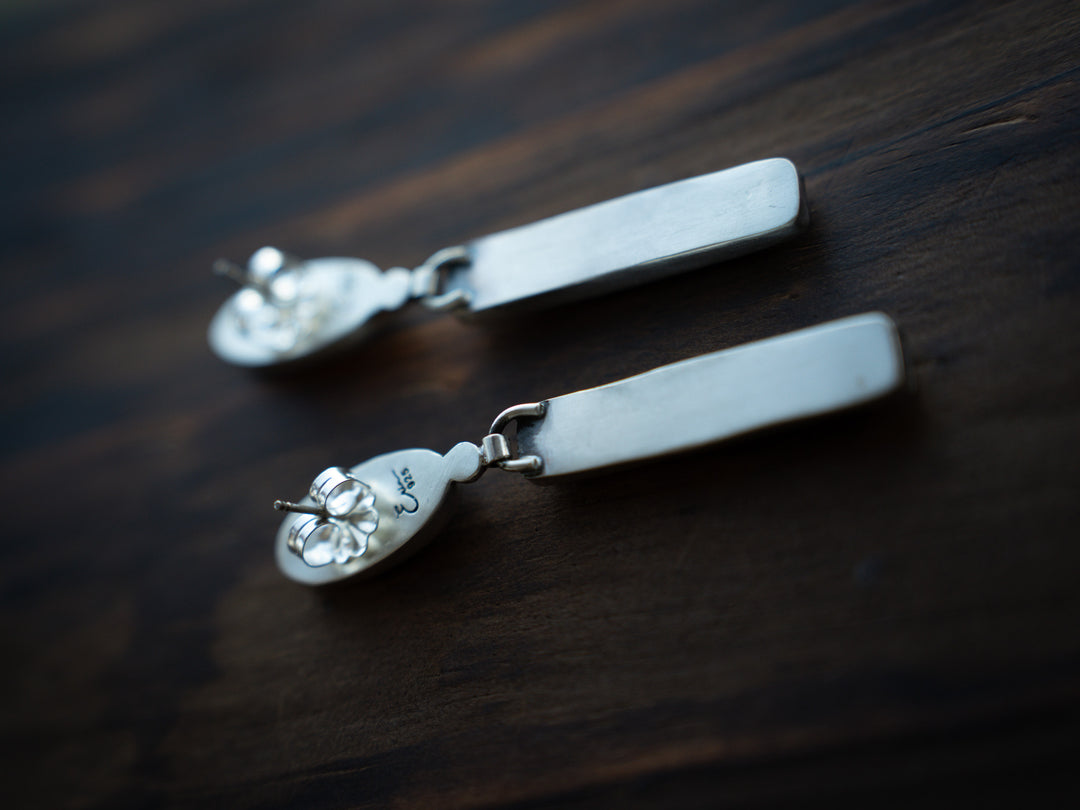 Starry Night Jasper Earrings - Constellation